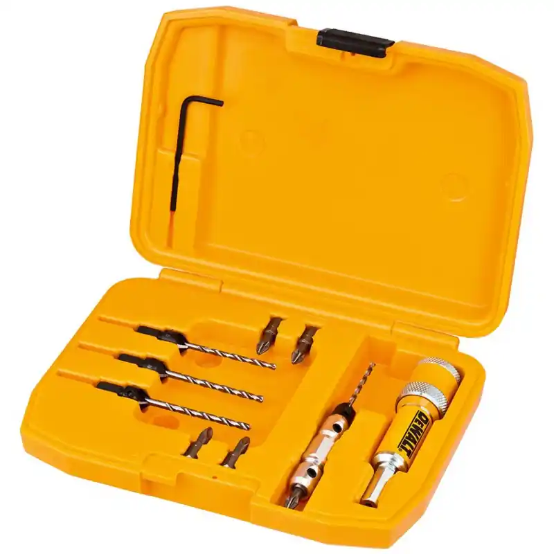 DeWALT DT7612-XJ Komplett-Set mit Aufnahme,Wechseleinheit Bohrer mit Senker, Schrauberbits Jetzt Kaufen