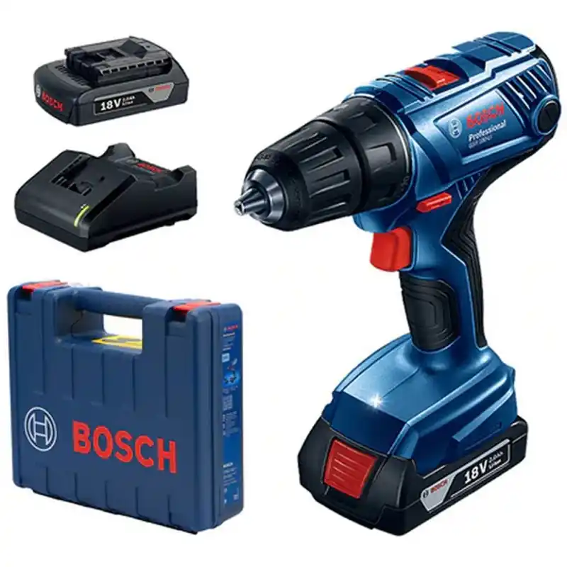 Top-Angebot BOSCH GSR 18V-50 PROFESSIONAL Akku-Bohrschrauber, 2x 18V 2.0Ah 06019H5000