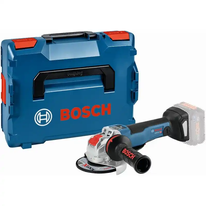BOSCH GWX 18V-10 PSC PROFESSIONAL Winkelschleifer X-LOCK, ohne Akku, L Boxx 06017B0800 Geprüft