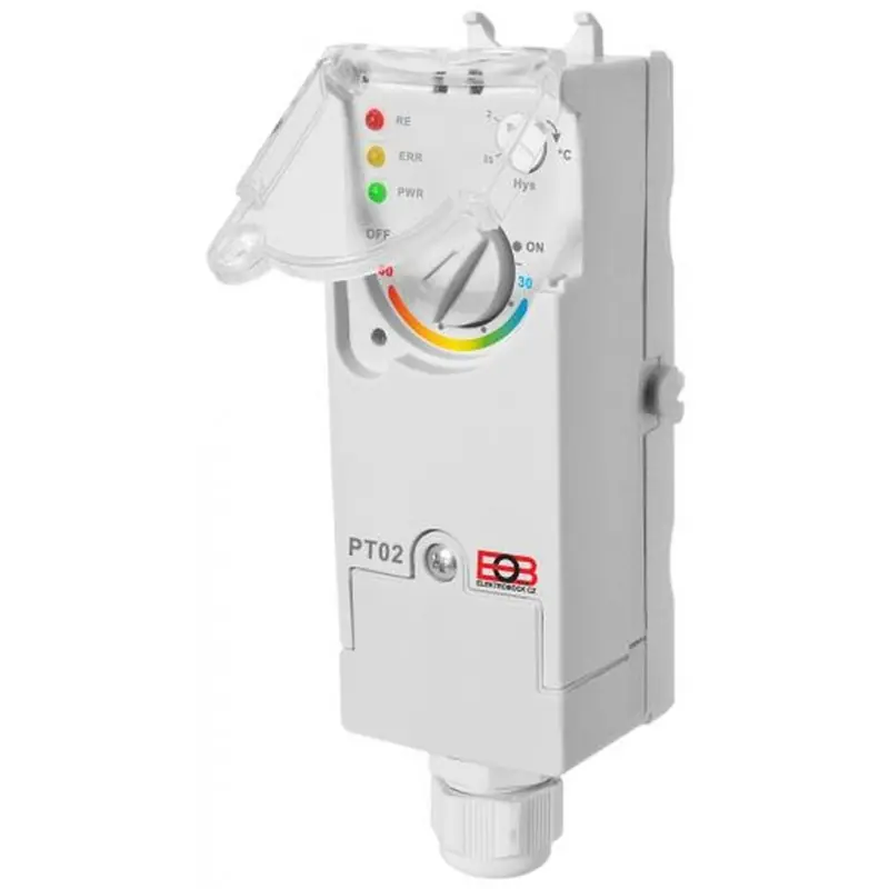 ELEKTROBOCK Elektronischer Anlegethermostat PT02 Sonderangebot