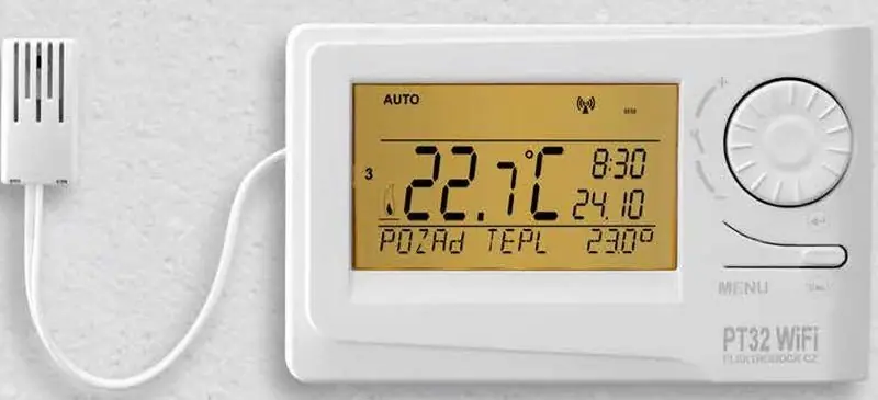 ELEKTROBOCK Raumthermostat mit Wi-Fi-Modul (Version 12.01+) PT32 WiFi Kracherpreis