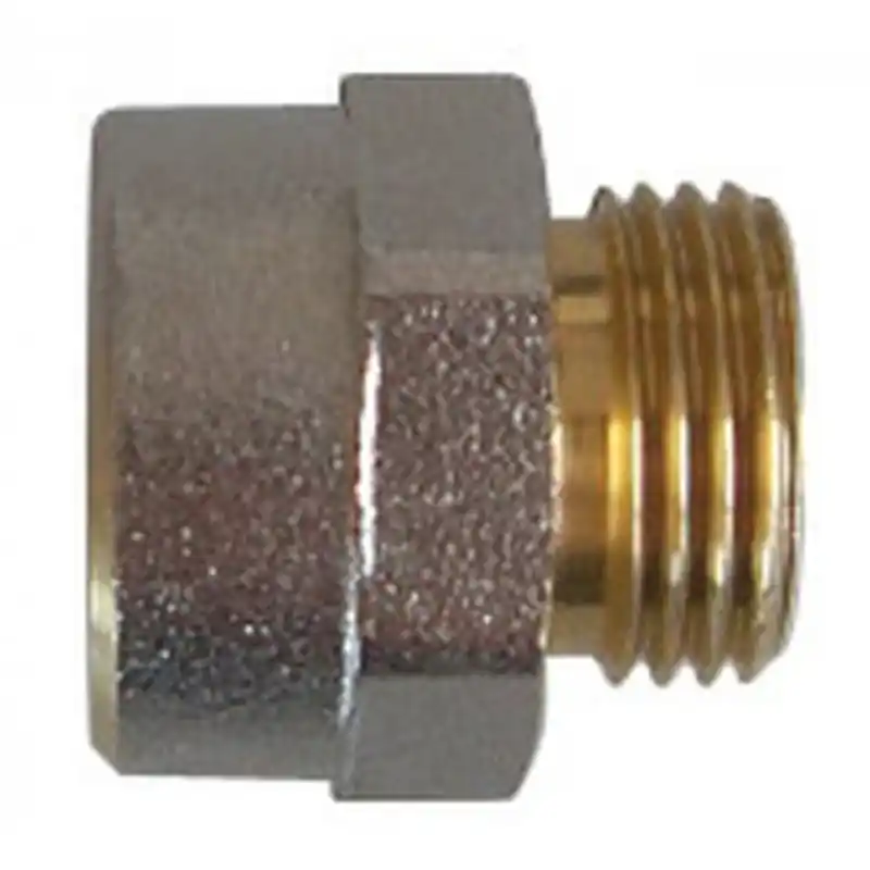 Kracherpreis HERZ Kunststoffrohr-Anschlußnippel aus Messing G 3/4 x Rp 1/2, 1626501