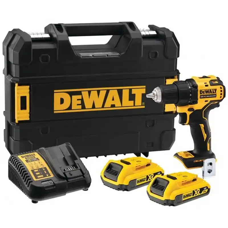 Direktkauf DeWALT DCD708D2T Akku Kompakt-Bohrschrauber 65 Nm XR (18V/2×2,0Ah) Tstak Koffer