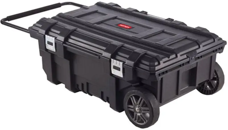 KETER ROC JOB BOX 95L mit Rollen 88x57x34,5cm schwarz 17200157 Top-Preis