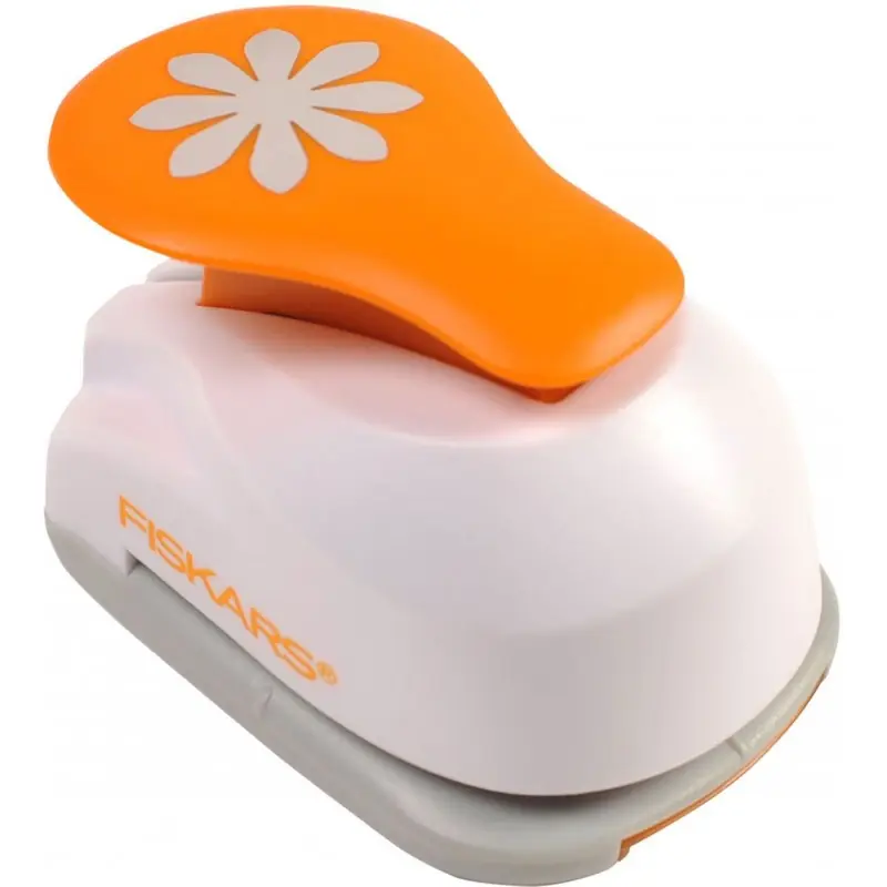 Nur Heute Fiskars Lever Punches Motiv-Hebelstanzer S, Blume 1,9 cm 1004643