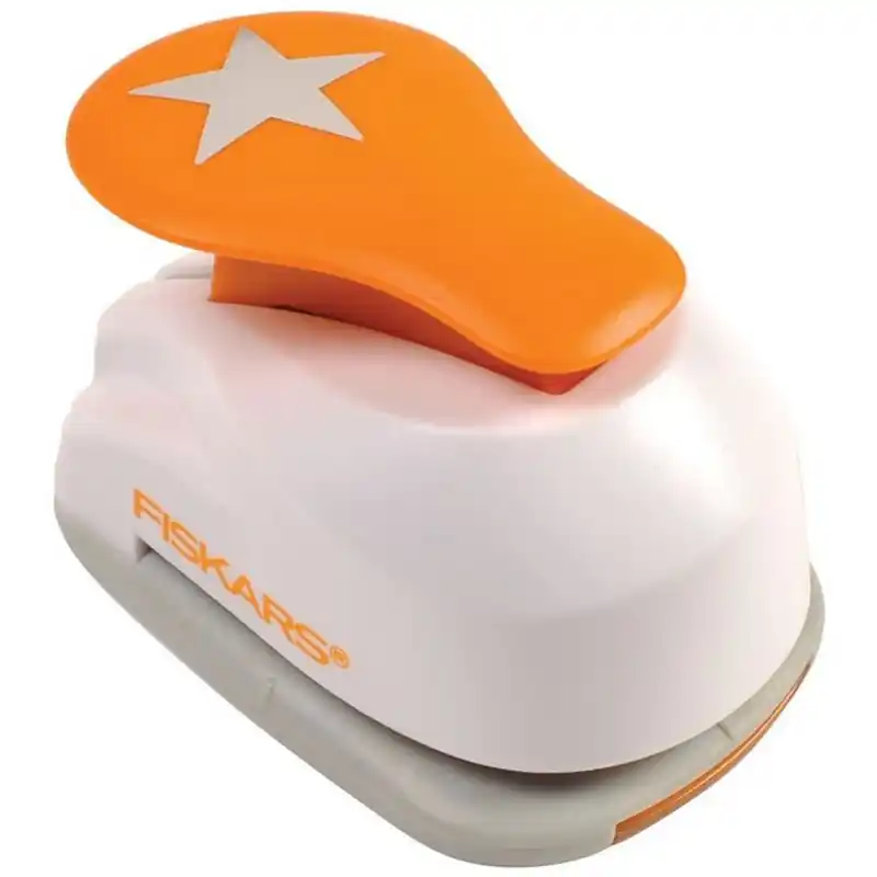 Fiskars Lever Punches Motiv-Hebelstanzer M, Stern 2,5 cm 1004722 Bestseller