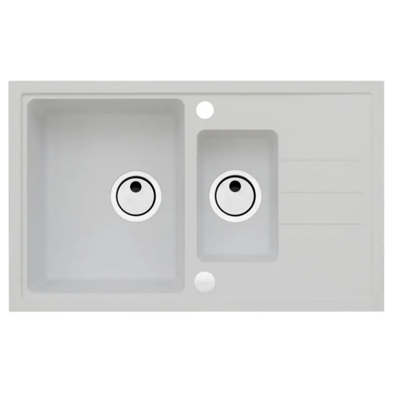 ALVEUS INTERMEZZO 70 Granitspüle, 780 x 480 mm, weiß Neue Ware