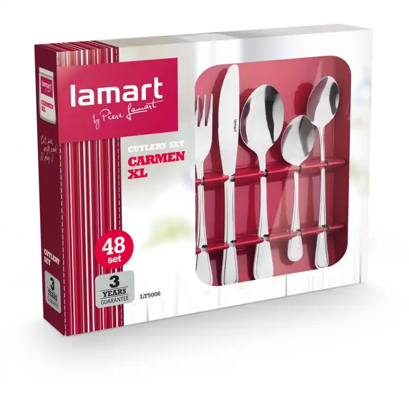 Wochenendangebot LAMART Besteckset 48er Carmen LT5006v