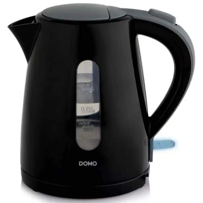 Nur Für Kurze Zeit DOMO Wasserkocher mit 1 Liter Fassungsvermögen, Leistung 2200 W, schwarz DO9198WK