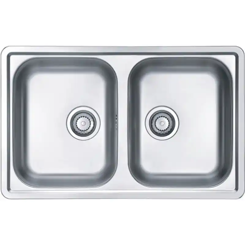 Sonderangebot ALVEUS LINE 90 Edelstahlspüle, 790 x 500 mm, Leinen 1065699