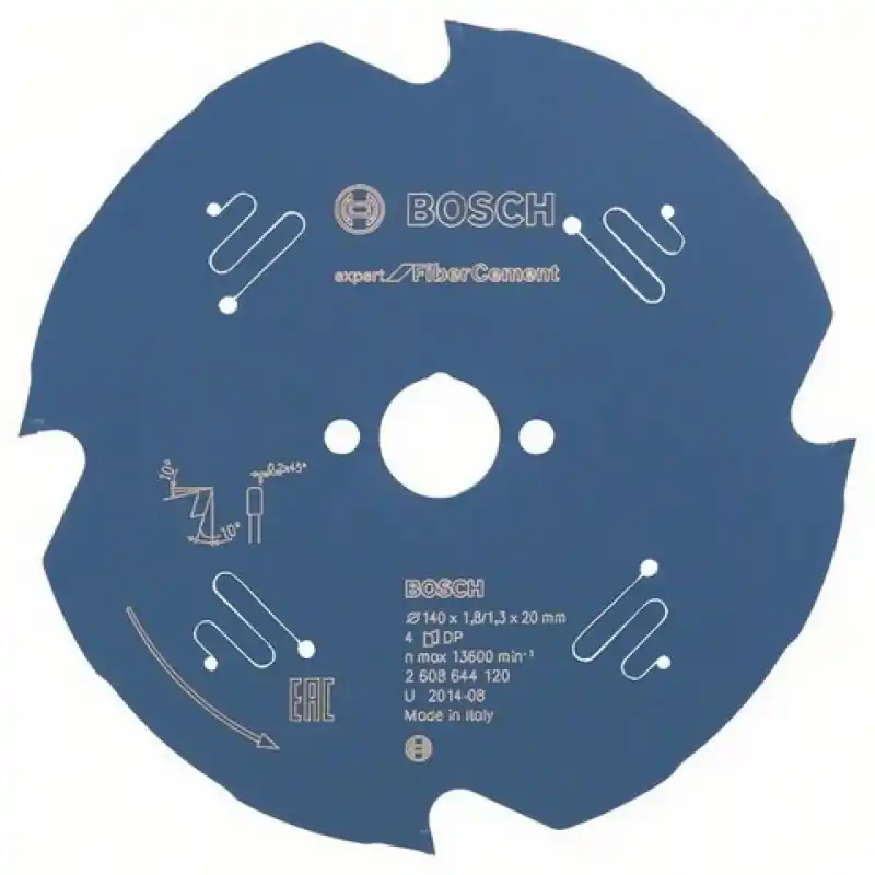 Bosch Kreissägeblatt Expert for Fiber Cement, 140 x 20 x 1,8 mm, 4 Günstig
