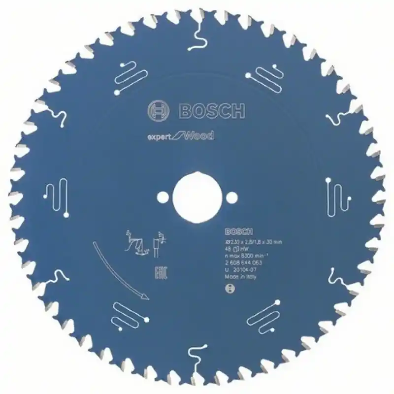 Bosch Kreissägeblatt Expert for Wood, 230 x 30 x 2,8 mm, 48 2608644063 Must-Have
