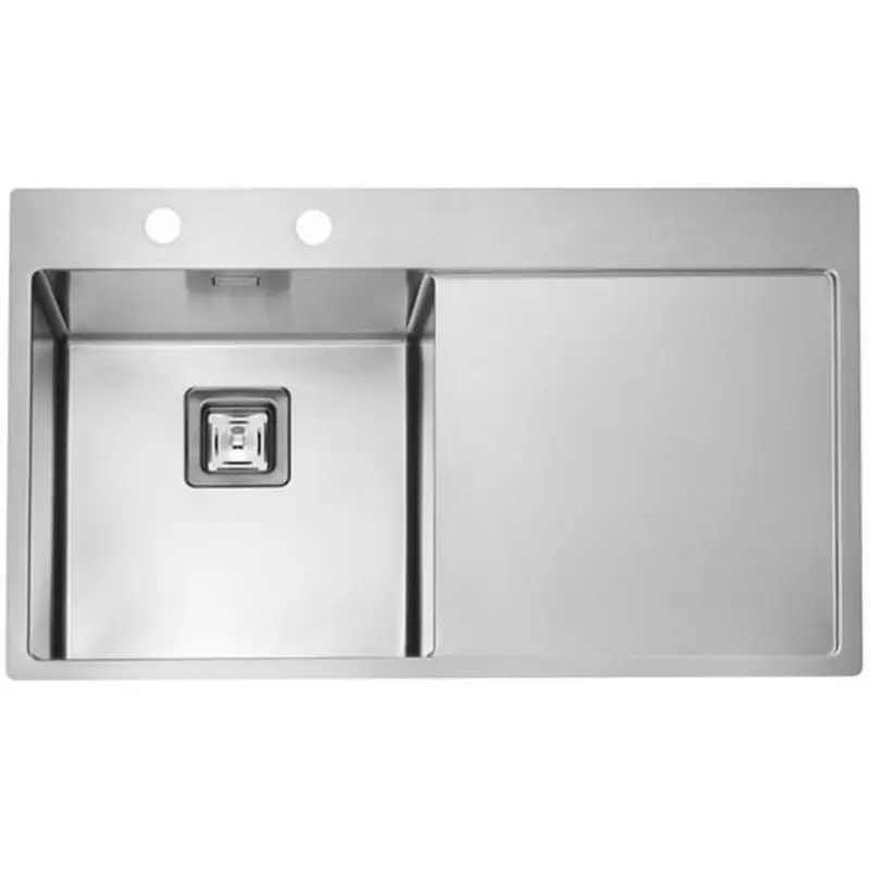 Preis Gesenkt ALVEUS STYLUX 50 Edelstahlspüle, 860 x 510 mm, links 1084293