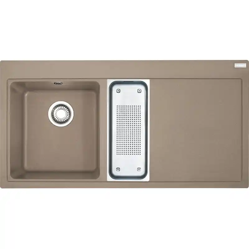 Franke Mythos MTG 651-100 Fragranit DuraKleenPlus, Cashmere, Becken links 114.0476.988 Sofort Bestellen
