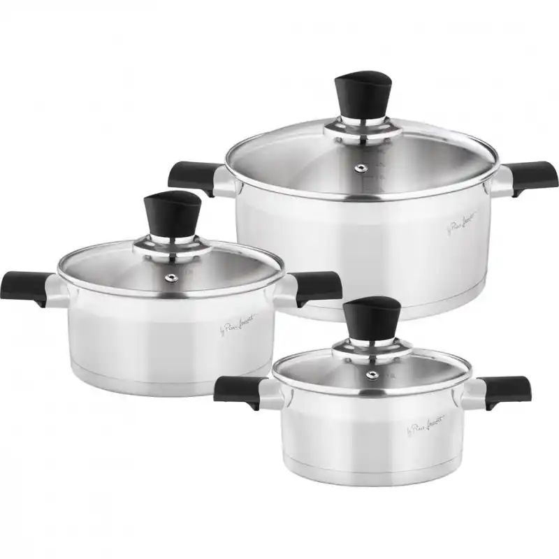 Abverkauf LAMART LT1109 Kochset 6-teilig EDELSTAHL COOKY L