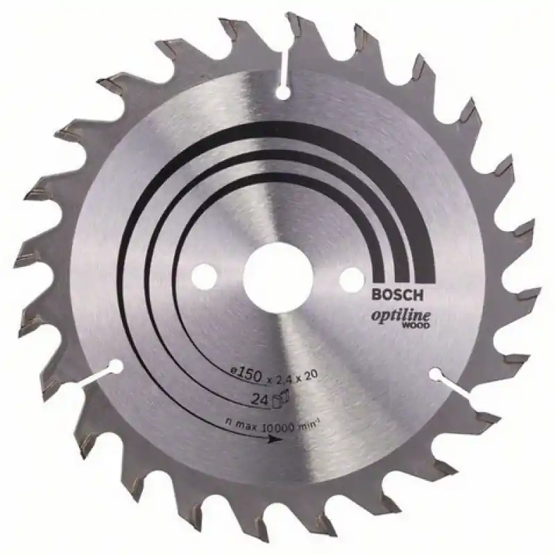 Bosch Kreissägeblatt Optiline Wood für Handkreissägen, 150 x 20/16 x 2,4 mm, 2608640592 Bestseller