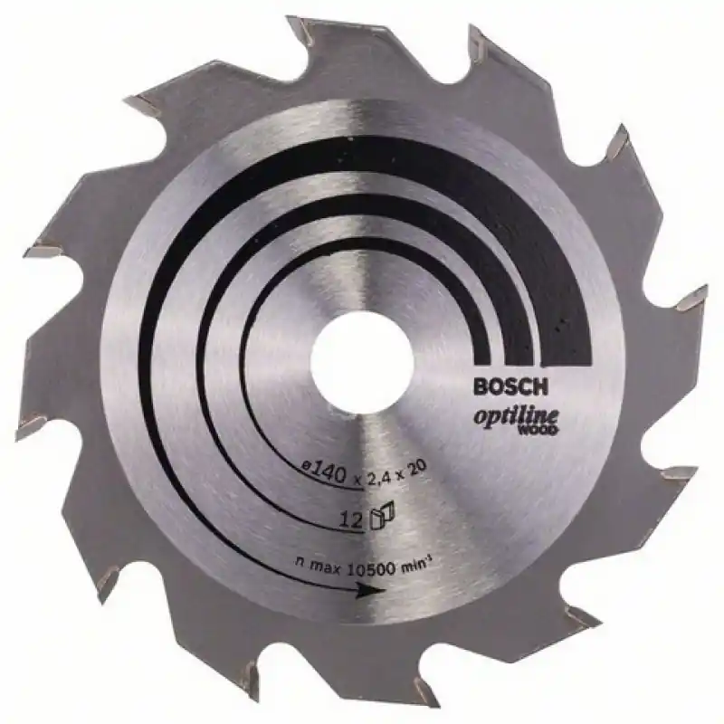 Bosch Kreissägeblatt Optiline Wood für Handkreissägen, 140 x 20/12,7 x 2,4 mm, 2608641168 Heißes Angebot