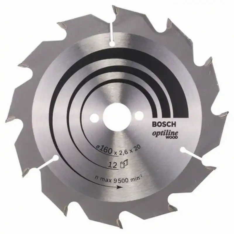 Bosch Optiline Wood 160 x 20/16 x 2,6 mm, 12 2608641173 Finale Aktion