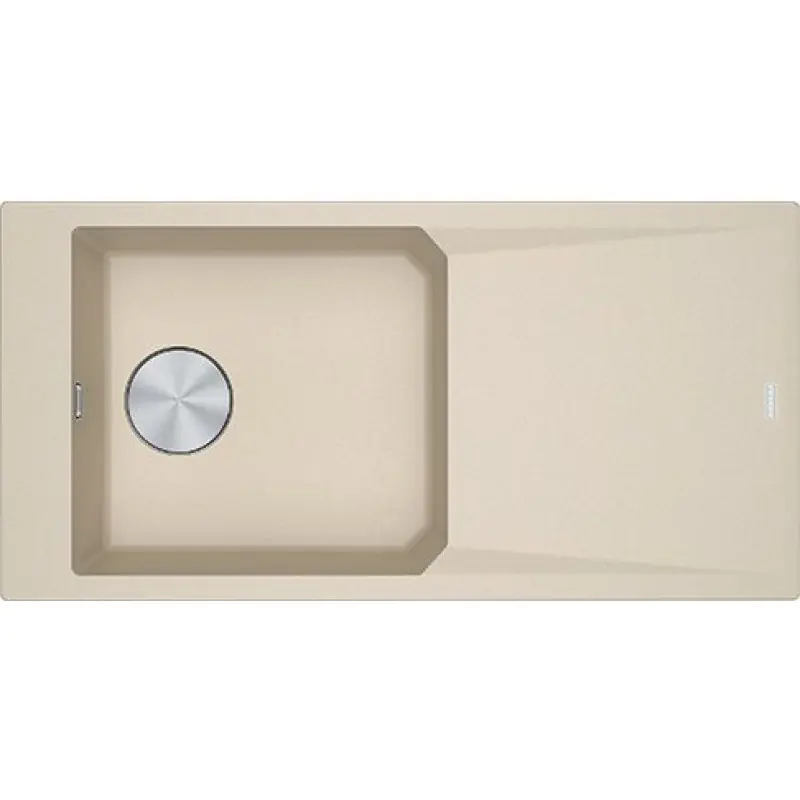 Kracherpreis Franke FX FXG 611-100, 1000x500 mm, Fragranit-Einbauspüle, Beige 114.0512.338