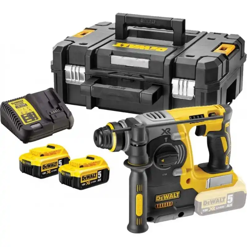 DeWALT DCH273P2-QW Akku-Bohrhammer SDS-Plus (2,1J/18V/2x5,0Ah) koffer Sonderaktion