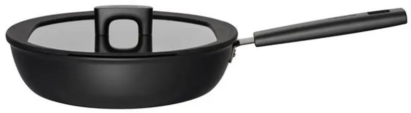 Fiskars Hard Face Sautierpfanne mit Deckel 28 cm 1020891 Geprüft