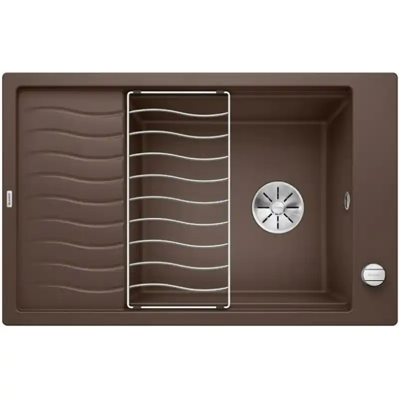 BLANCO SPÜLE ELON XL 6 S SILGRANIT® PURADUR® REVERSIBEL CAFE 524843 Must-Have