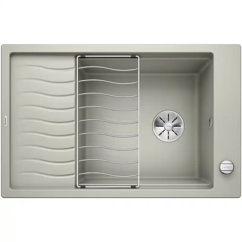 BLANCO SPÜLE ELON XL 6 S SILGRANIT® PURADUR® REVERSIBEL PERLGRAU 524837 Super-Preis