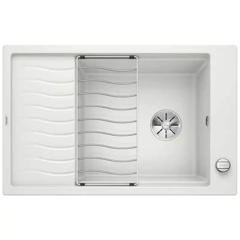 BLANCO SPÜLE ELON XL 6 S SILGRANIT® PURADUR® REVERSIBEL weiß 524838 Schnäppchen