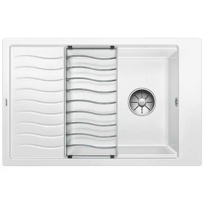 Sonderangebot BLANCO ELON XL 6 S SILGRANIT® PuraDur®, ohne Ablauffernbedienung InFino® weiß 524848