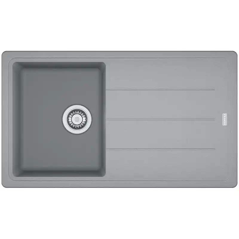 Solange Der Vorrat Reicht Franke Basis BFG 611-86, 860x500 mm, Küchenspüle Fragranit, Steingrau 114.0336.936