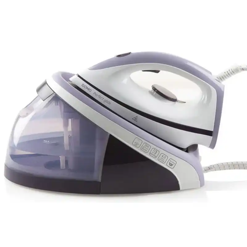 Saisonangebot DOMO DO7111S Dampfbügelstation Violett, Weiß 2800W
