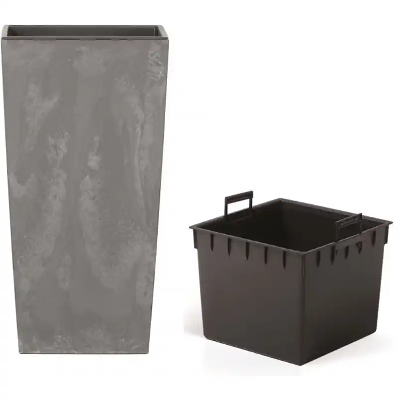 Neuheit Prosperplast URBI SQUARE EFFECT Blumentopf 14 cm, DURS140E-425U