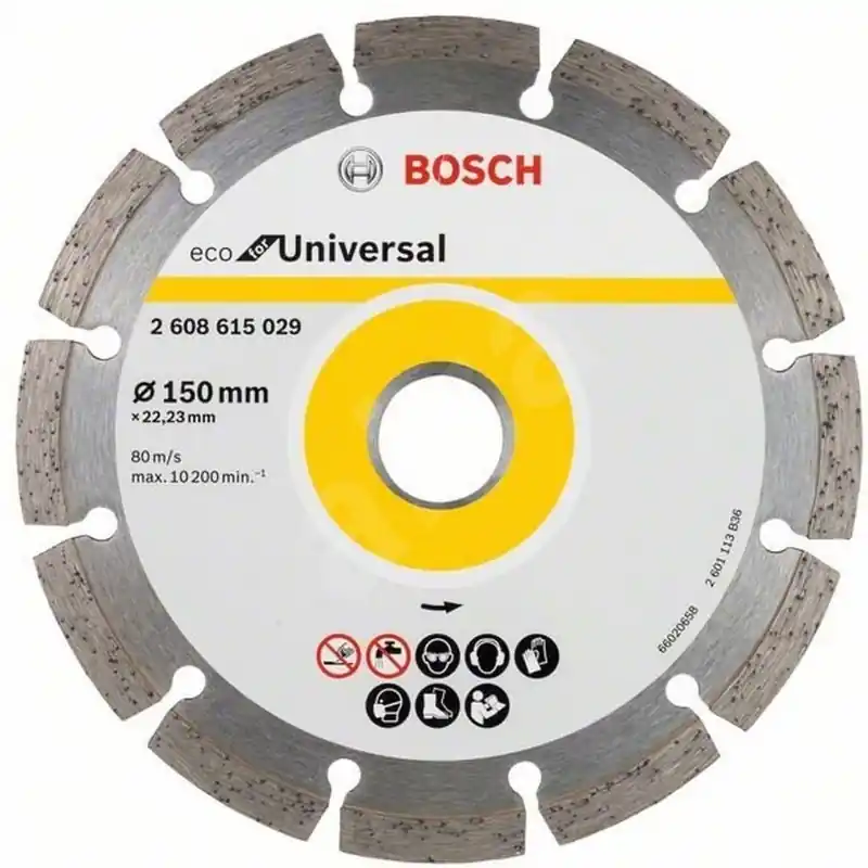 Solange Der Vorrat Reicht BOSCH ECO For Universal Diamanttrennscheibe 150x22,23mm 2608615029
