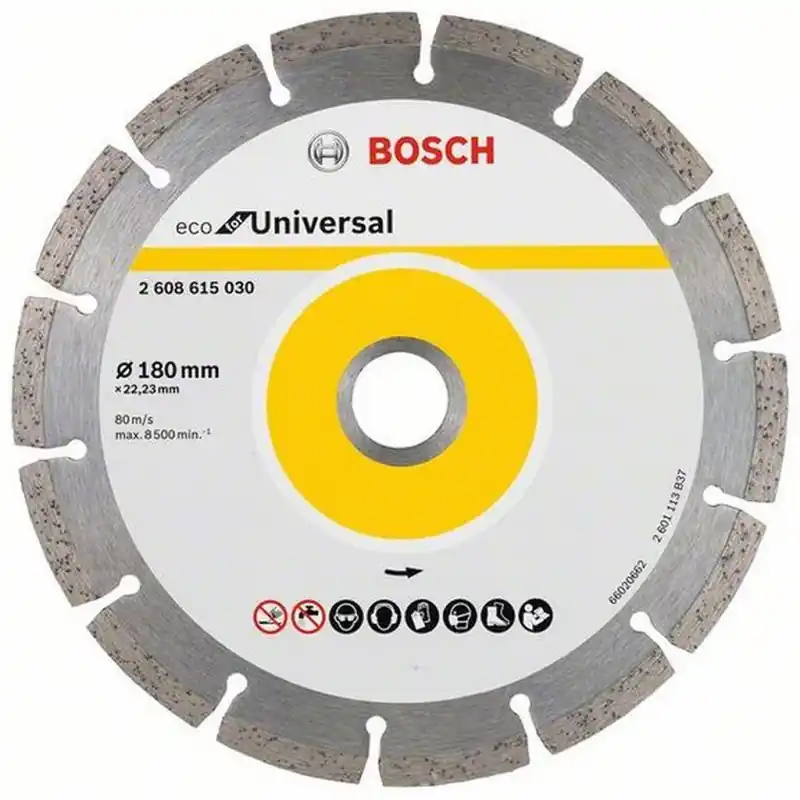 Kracherpreis BOSCH Diamanttrennscheibe ECO segment 180x22,23mm 2608615030