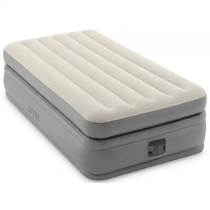 Preisknaller INTEX Luftbett Twin 99 x 191 x 51 cm eingebaute Pumpe Fiber Tech™ Technology 64162