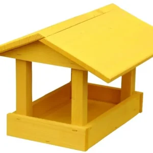 Highlight Futterstation für kleine Vögel, 24x30x20 cm, gelb