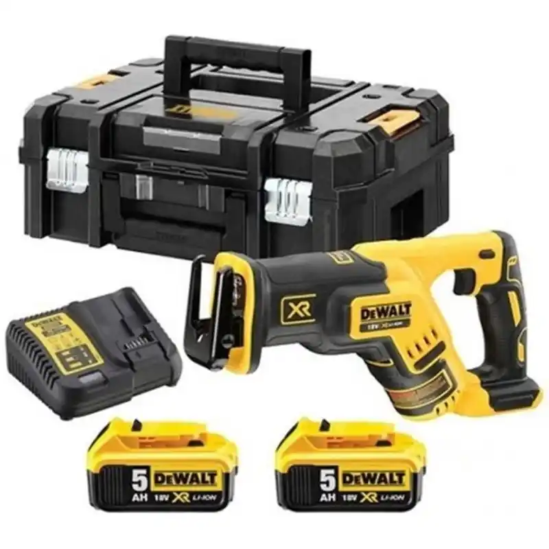 DeWALT DCS367P2-QW Akku Säbelsäge XR (18V/2x5,0Ah) Tstak Meistverkauft