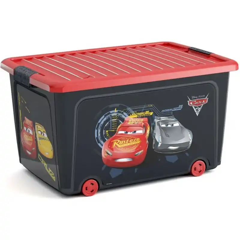 Bestseller KIS W BOX L CARS 50L mit Rädern 56,5x39x31,5cm