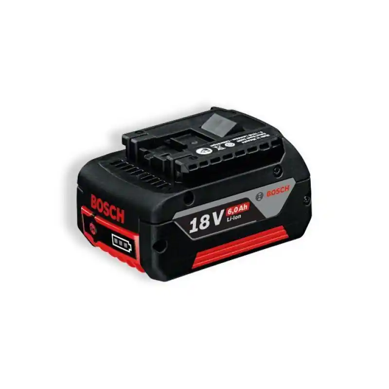 Bosch GBA 18 V 6,0 Ah, Akku Schiebeakku Ersatzakku Li-ion, 1600A004ZN Markenware