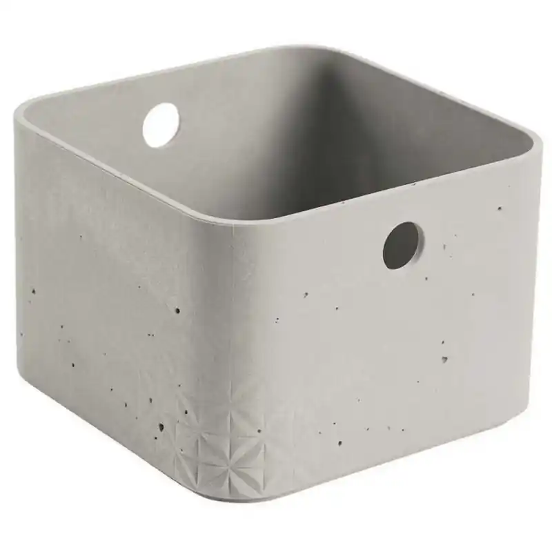 Nur Für Kurze Zeit CURVER BETON XS 3L Aufbewahrungsbox 17x17x12cm 04785-021