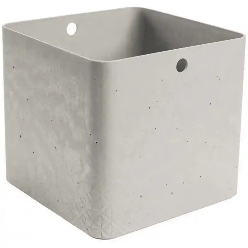 CURVER BETON XL 18L Aufbewahrungsbox 28x28x26cm 04789-021 Super-Preis