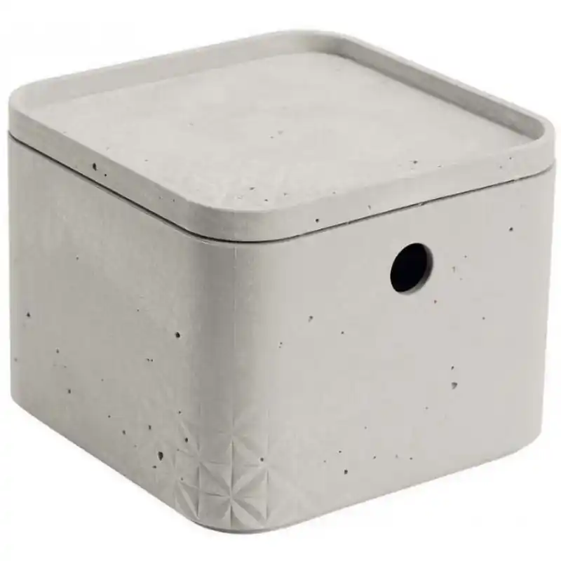 CURVER BETON XS 3L Aufbewahrungsbox mit Deckel 17x17x13cm 04775-021 Saisonangebot