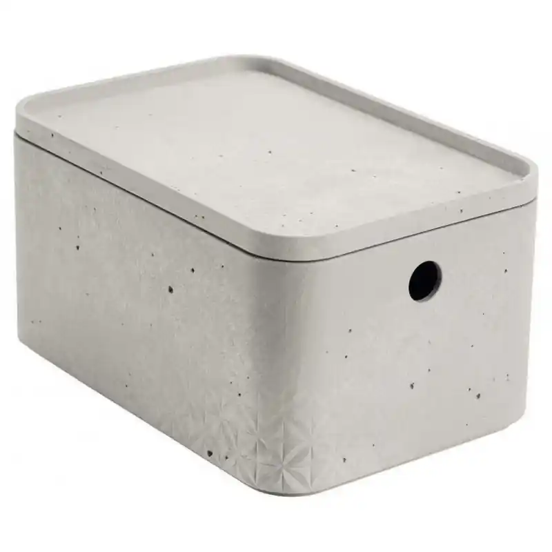 CURVER BETON S 4L Aufbewahrungsbox mit Deckel 25x17x13cm 04776-021 Begrenztes Angebot