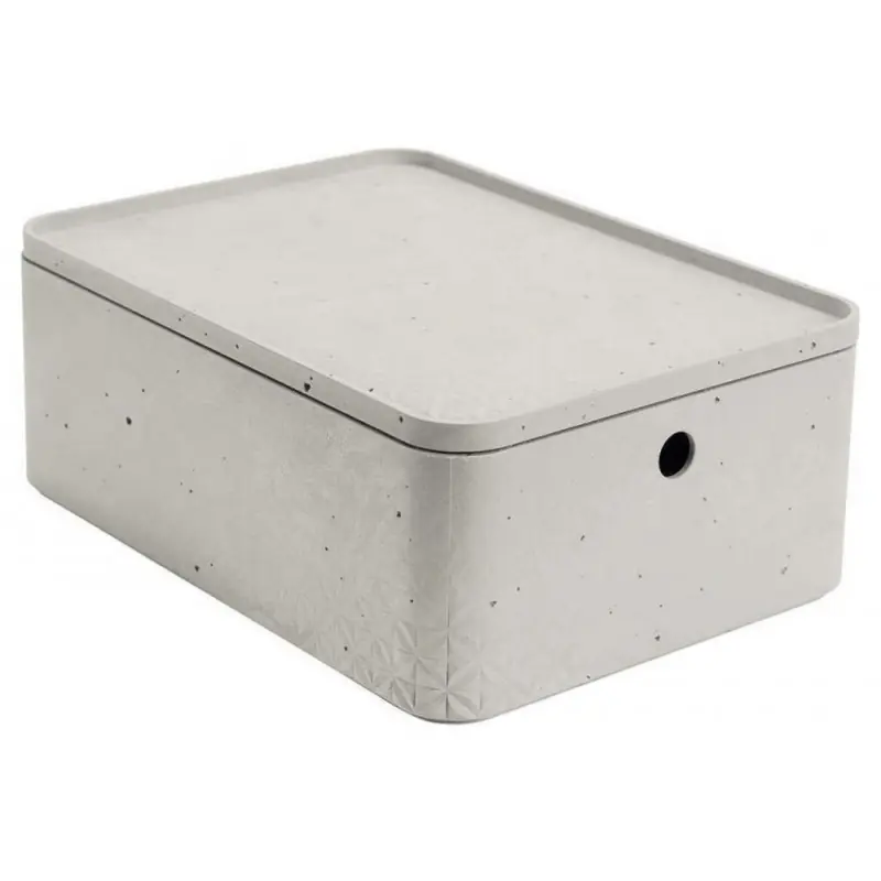 CURVER BETON M 8L Aufbewahrungsbox mit Deckel 34x25x13cm 04777-021 Expressversand