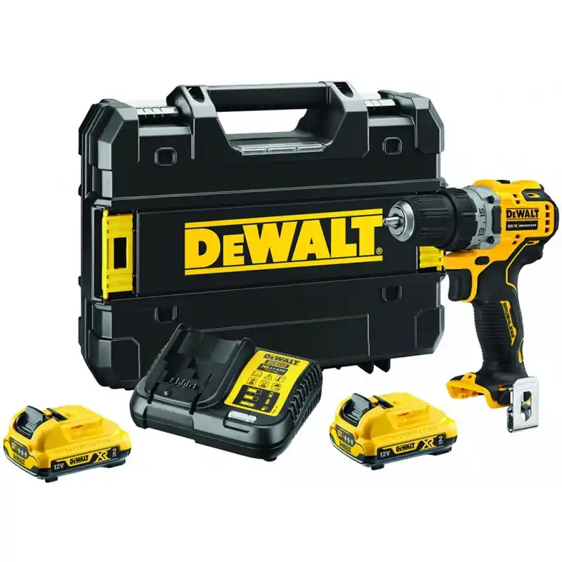 Billig DeWALT DCD701D2-QW Akku-Bohrschrauber (57,5Nm/12V/2x2,0Ah) Tstak