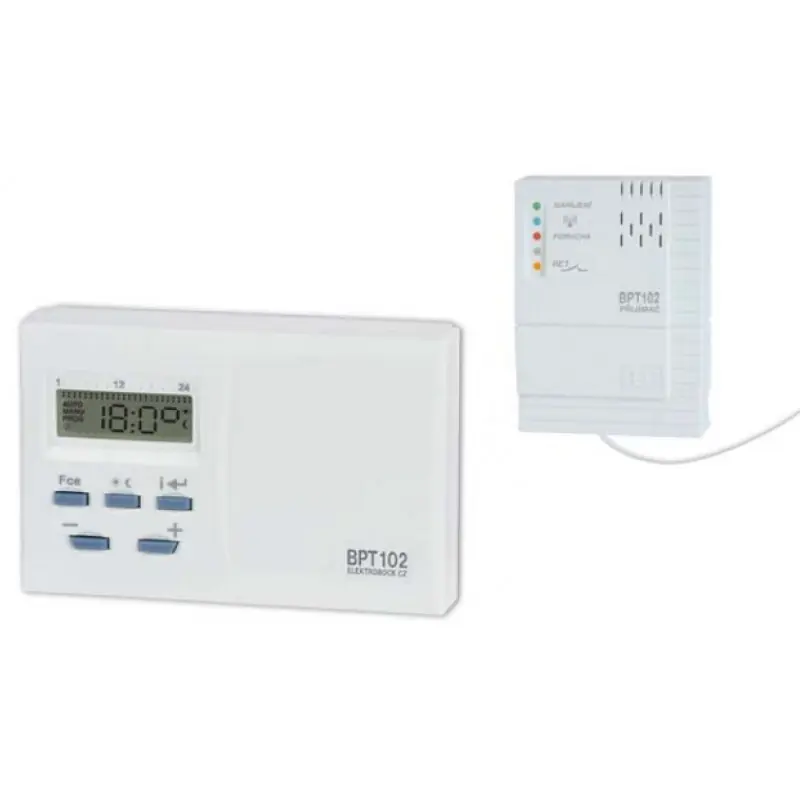 ELEKTROBOCK BT102 (FRÜHER BPT102 GENANNT) FUNK-RAUMTHERMOSTAT 0602 Neue Ware