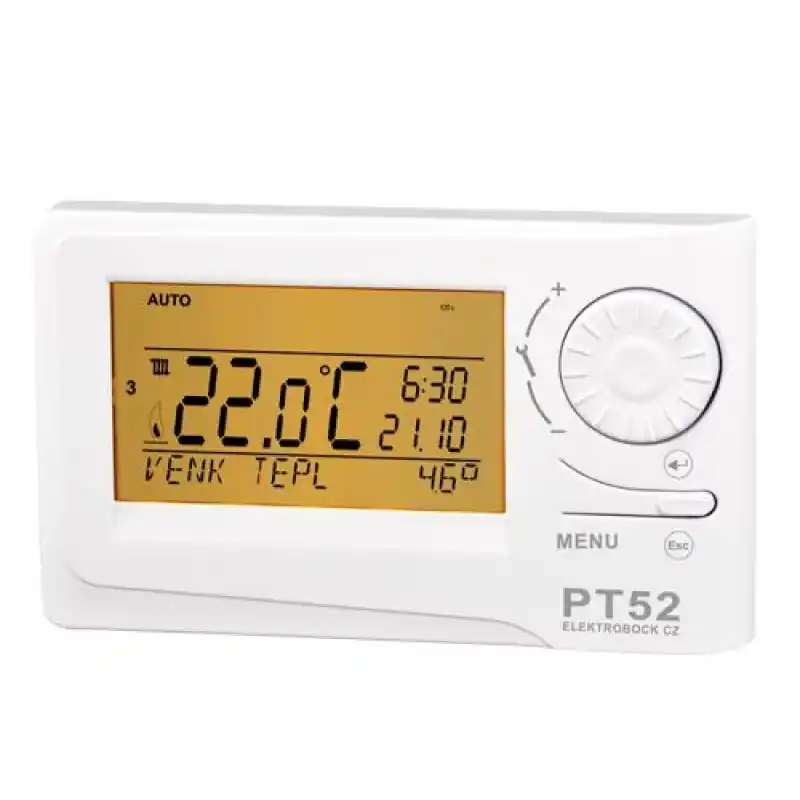ELEKTROBOCK PT52 Raumthermostat für Kessel mit OpentTherm (OT+) Kommunikation Top-Angebot