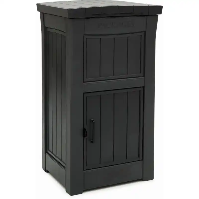 Schneller Versand KETER PARCEL DROP BOX Packstation für Zuhause 62,1 x 53,9 x 112 cm, graphit 17209502
