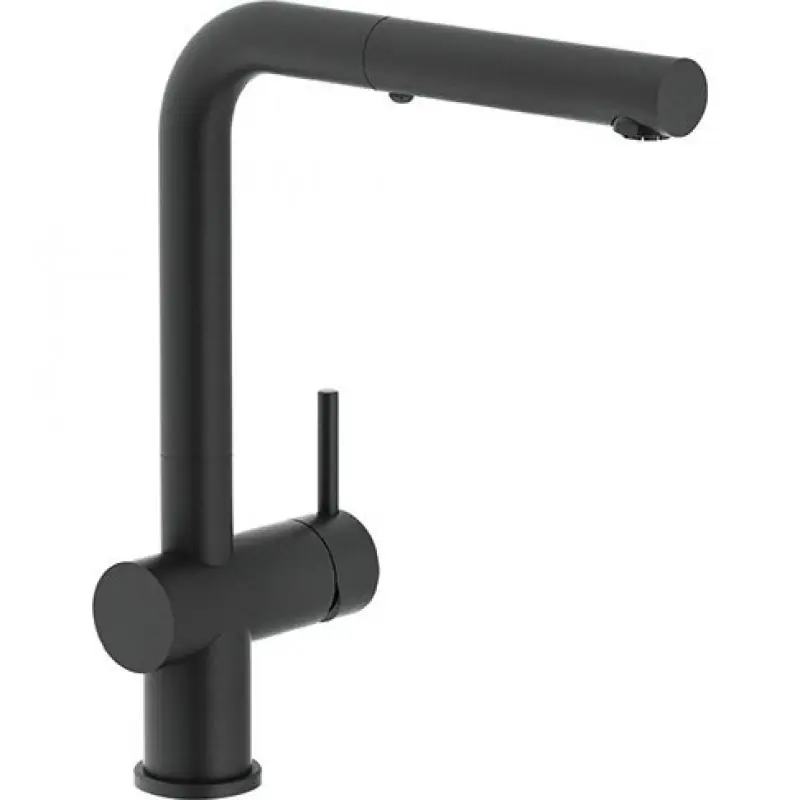 Franke Active Plus Auszugsbrause, Küchenarmatur, Matte Black 115.0524.890 (11995) Rabatt