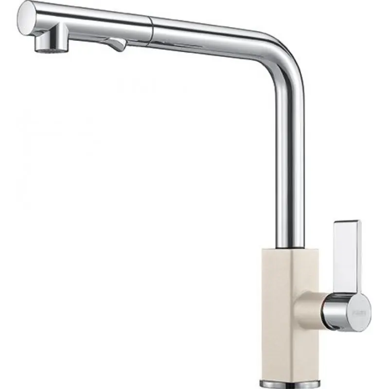 Sichere Zahlung Franke Maris Auszugsbrause, Küchenarmatur, Chrom/Sahara 115.0392.360